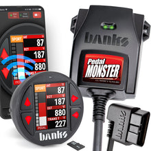 Load image into Gallery viewer, Banks Power Pedal Monster Kit Sumitomo TS 025 Sealed Series (Gray) 6-Way PM-07 With iDash Data Pro