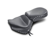 Load image into Gallery viewer, Mustang 99-15 Yamaha Road Star 1600, 1700 Wide Touring 2PC Seat w/Studs - Black