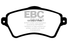 Load image into Gallery viewer, EBC 01-05 Land Rover Freelander 2.5 Ultimax2 Front Brake Pads