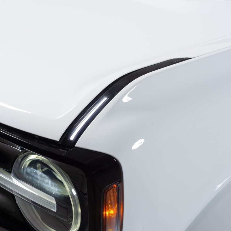 Putco 22-24 Ford Bronco Luminix DRL LED Light Hood Limb Riser (Factory Hood Side Hinge Replacments)