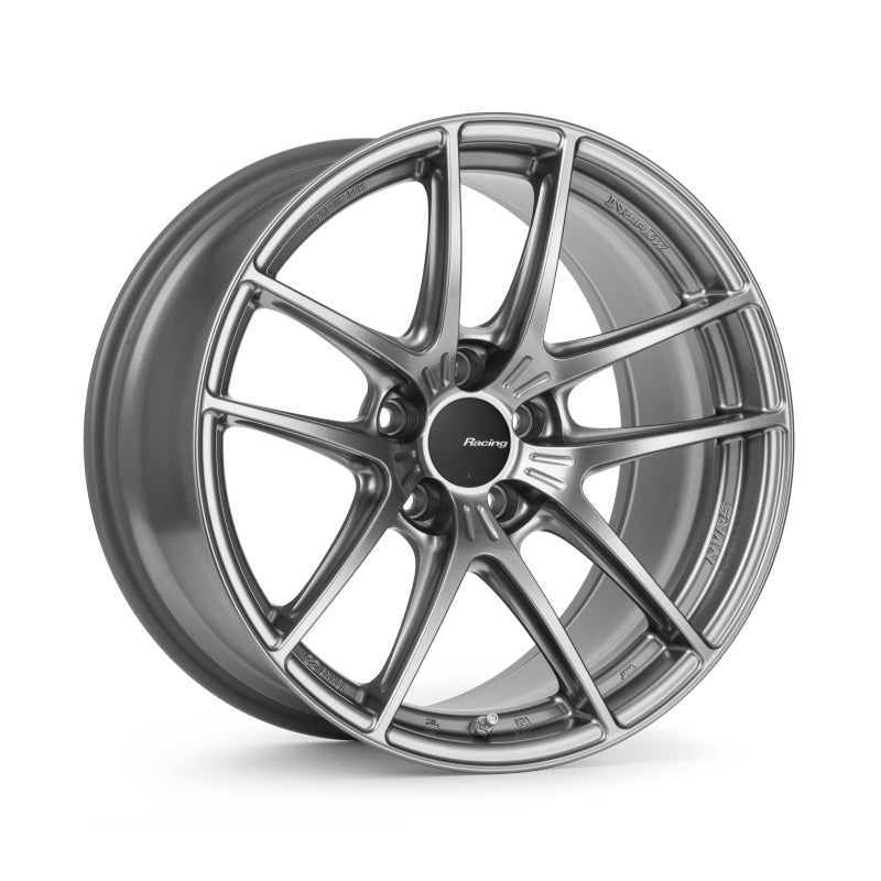 Enkei NVR5 18x9.5in / 5x112 BP / ET45 / 66.5mm Bore - Dark Hyper Silver Wheel