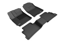 Load image into Gallery viewer, 3D MAXpider 2018-2020 Hyundai Kona Kagu 1st &amp; 2nd Row Floormats - Black