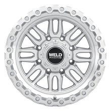 Load image into Gallery viewer, Weld Off-Road Swift 17x9in 6x135 / 6x139.7 BP ET-12 106.1mm CB - Gloss Silver Machined Wheel &amp; Ring