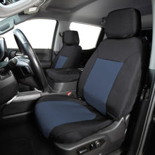 Load image into Gallery viewer, Covercraft 98-03 Chevrolet S10 Custom Endura Front Seat Covers - Navy/Black