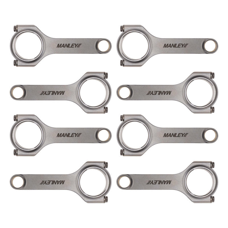 Manley Chevy Small Block LS-1 6.125in H Beam w/ ARP 2000 Connecting Rod *Single