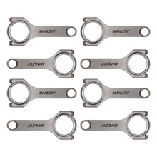 Load image into Gallery viewer, Manley Chevy Small Block 6.125in H Beam w/ ARP 2000 Connecting Rods - Set of 8
