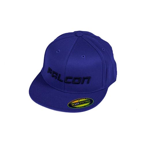 FLAT VISOR HAT - BLUE/BLACK - LG/XL