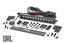 Load image into Gallery viewer, LED Light Kit | Bumper Mount | 12" Black Single Row | White DRL | Polaris Ranger XP 1000 