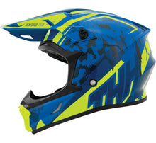 Load image into Gallery viewer, THH Helmets T710XR Renegade Blue/Yellow Youth - Small