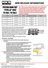 Load image into Gallery viewer, HKS PISTON RING SET N20 D87.0 6-Cyl.