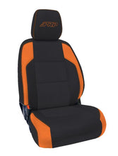 Load image into Gallery viewer, PRP 6-23 Toyota Tacoma Front Seat Covers (Pair) - Black/Orange