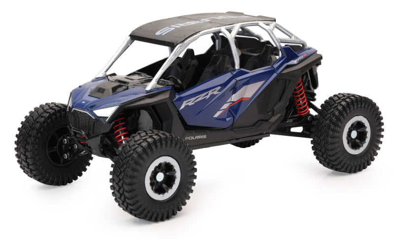 New Ray Toys Polaris RZR Pro R 1/18 - 4 ROCK CRAWLER (AZURE CRYSTAL)