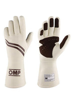 Load image into Gallery viewer, OMP DIJON GLOVES FIA 8856-2018 my2025 NAVY BLUE / FLUO ORANGE SZ S