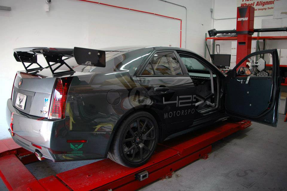 APR Cadillac CTS-V Sedan GTC-500 Adjustable Wing 2008-2015