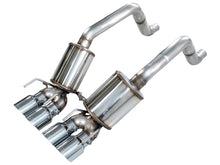 Load image into Gallery viewer, AWE Tuning 05-07 C6 Chevrolet Corvette 6.0L Touring Edition Axleback Exhaust w/ Chrome Silver Tips