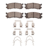 R1 92-98 Mazda 929 Rear Ceramic Pads & Hardware Kit