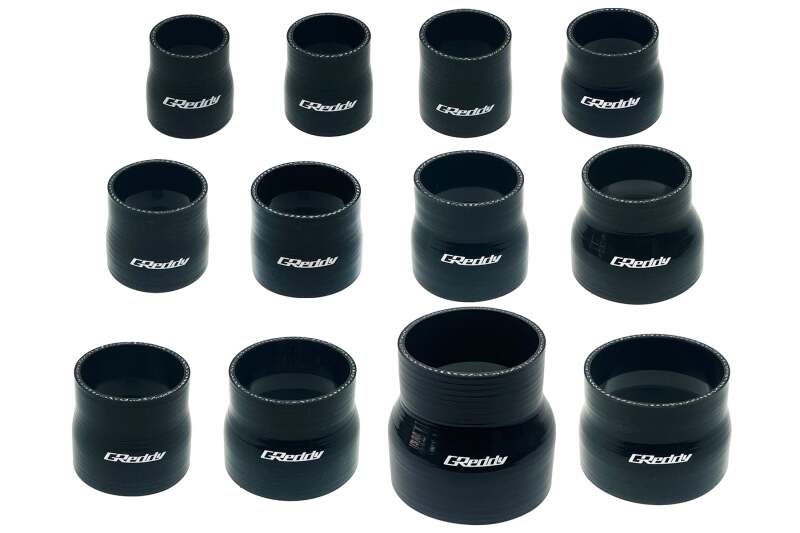 GReddy 50-60mm Silicone Reducer Hose - Black
