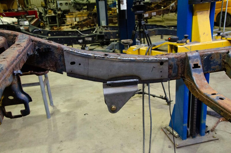Rust Buster 06-10 Hummer H3 Leaf Spring Frame Section - Left