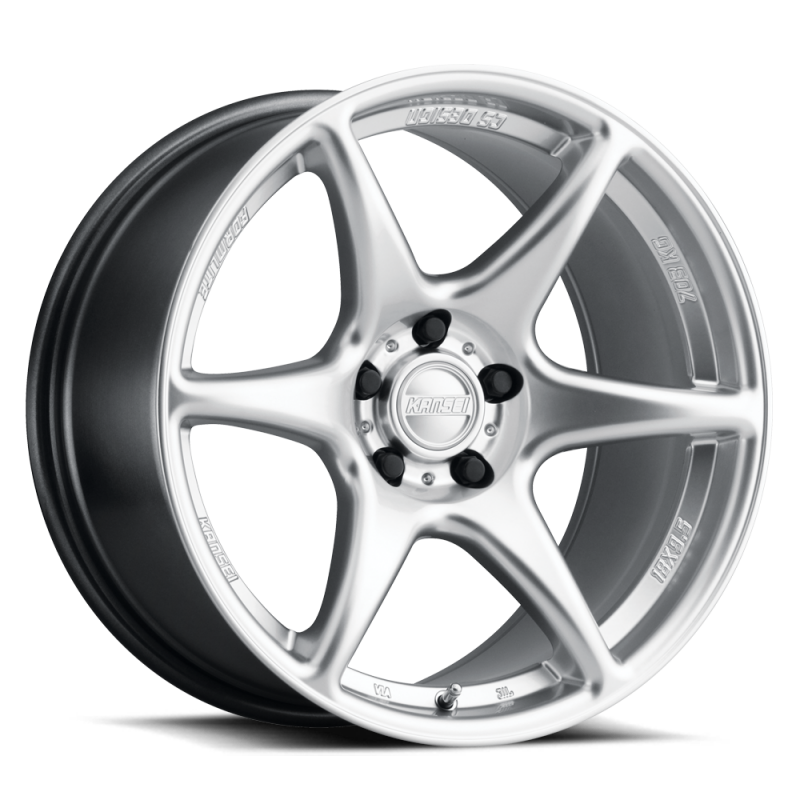 Kansei K11H Tandem 15x7in / 4x114.3 BP / 25mm Offset / 73.1mm  Bore - Hyper Silver