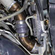 Load image into Gallery viewer, Wehrli 06-10 Chevrolet 6.6L LBZ/LMM Duramax Passenger Side 3.5in Intercooler Pipe - Bengal Silver