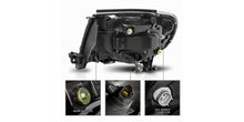 Load image into Gallery viewer, Raxiom 05-11 Toyota Tacoma Axial Series Switchback Projector Headlights- Black Housing- Clear Lens