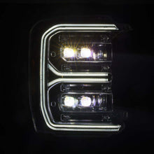 Load image into Gallery viewer, AlphaRex 23-26 Ford F-250 SD NOVA LED Proj Headlights Alpha Blk w/Activ Light/Seq Signal/Switchback