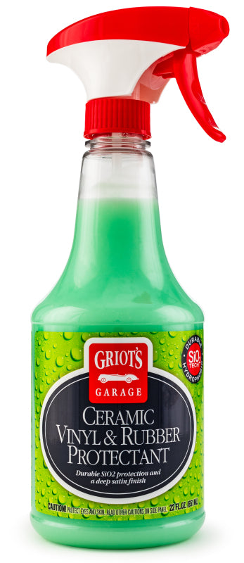 Griots Garage Ceramic Vinyl and Rubber Protectant - 22oz