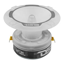 Load image into Gallery viewer, DS18 3.8in Super Bullet Tweeter 240 Watts RMS 1in Aluminum Vc 4 ohm RGB LED Lights- Pair