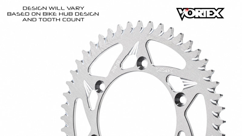 Vortex Racing 51 Tooth 520 Rear Sprocket - Silver