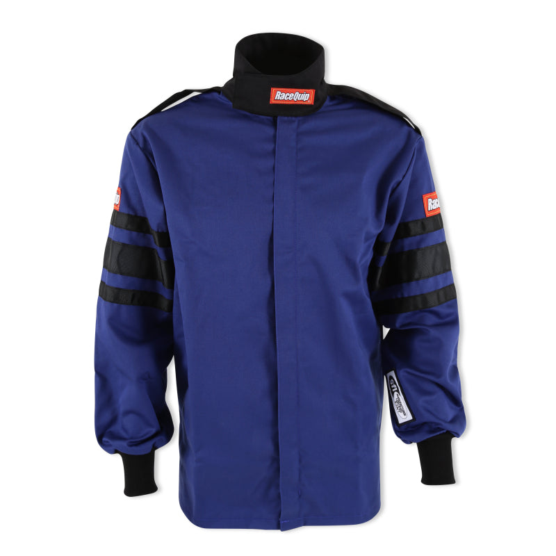 RaceQuip Blue SFI-1 1-L Jacket - Large
