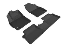 Load image into Gallery viewer, 3D MAXpider 2017-2018 Toyota Corolla Im Kagu 1st &amp; 2nd Row Floormats - Black