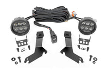 Load image into Gallery viewer, LED Light Kit | Ditch Mount | Black Series Round | 3.5 Inch | Amber DRL | Chevy 1500 (99-06)