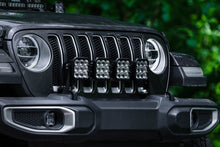 Load image into Gallery viewer, Diode Dynamics Jeep JL SS5 4-Pod CrossLink Grille Lightbar Kit Sport - Yellow Combo