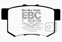 Load image into Gallery viewer, EBC 2010-2012 Acura RDX 2.3L Turbo Bluestuff Rear Brake Pads