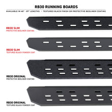 Load image into Gallery viewer, Go Rhino 19-25 RAM 1500 RB30 Slim Running Board Kit w/ Brackets