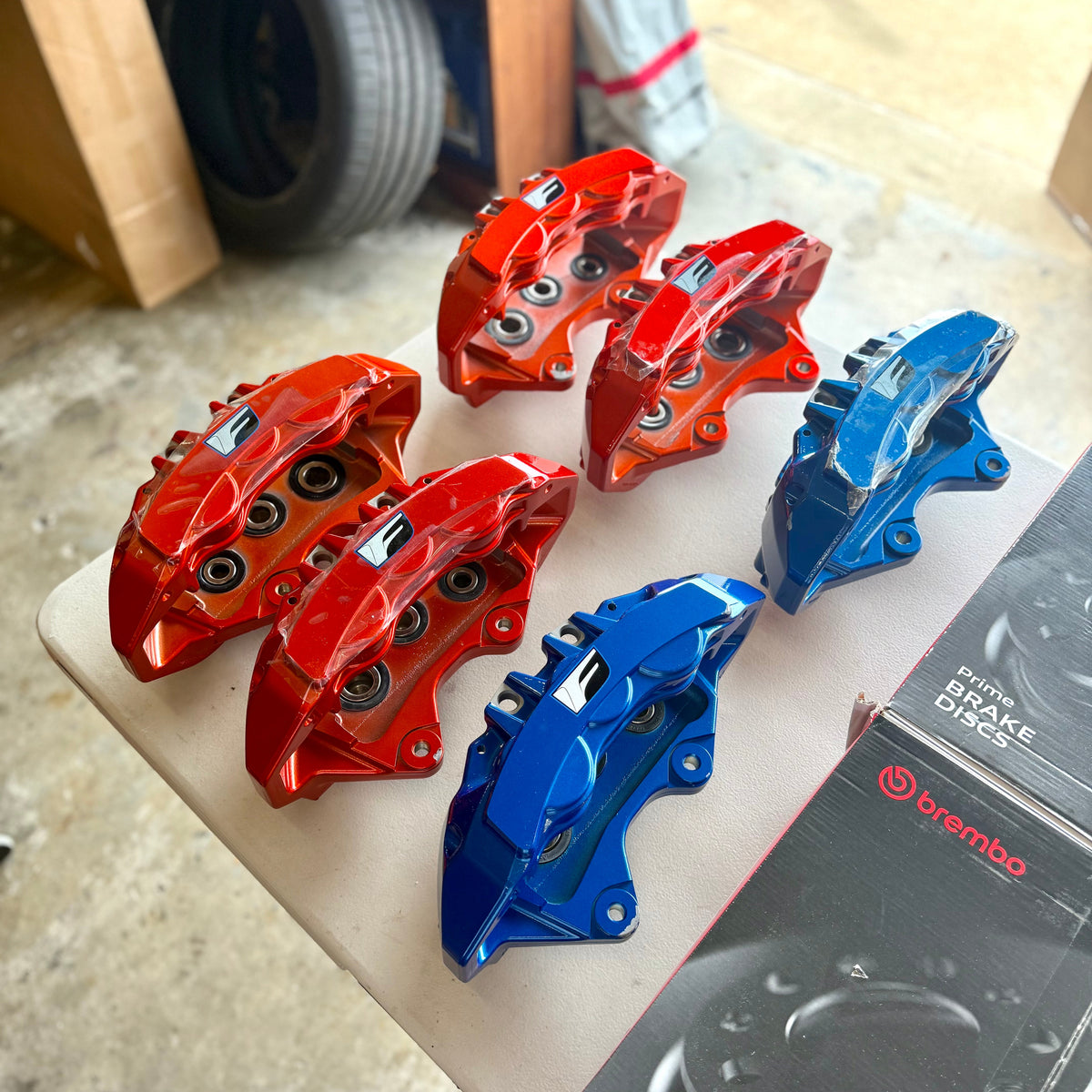 IS500 OEM Front Big Brake Kit (BBK) Upgrade - (RCF/GSF Caliper Upgrade ...