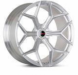 Vossen x Novitec NL4-5L 21x13 ET:57 Brushed - Gloss Clear Lamborghini Aventador Rear Wheel
