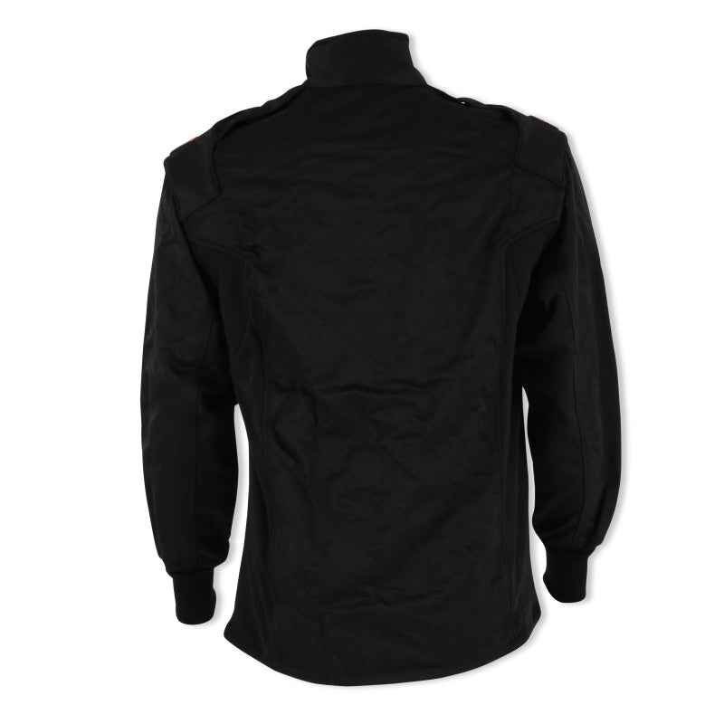 RaceQuip Black Chevron-5 Jacket SFI-5 - Small