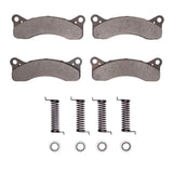 DFC 72-76 Ford F-350 2WD (Excl Super Duty) Front 5000 Adv Semi Metallic Brake Pads & Hardware Kit