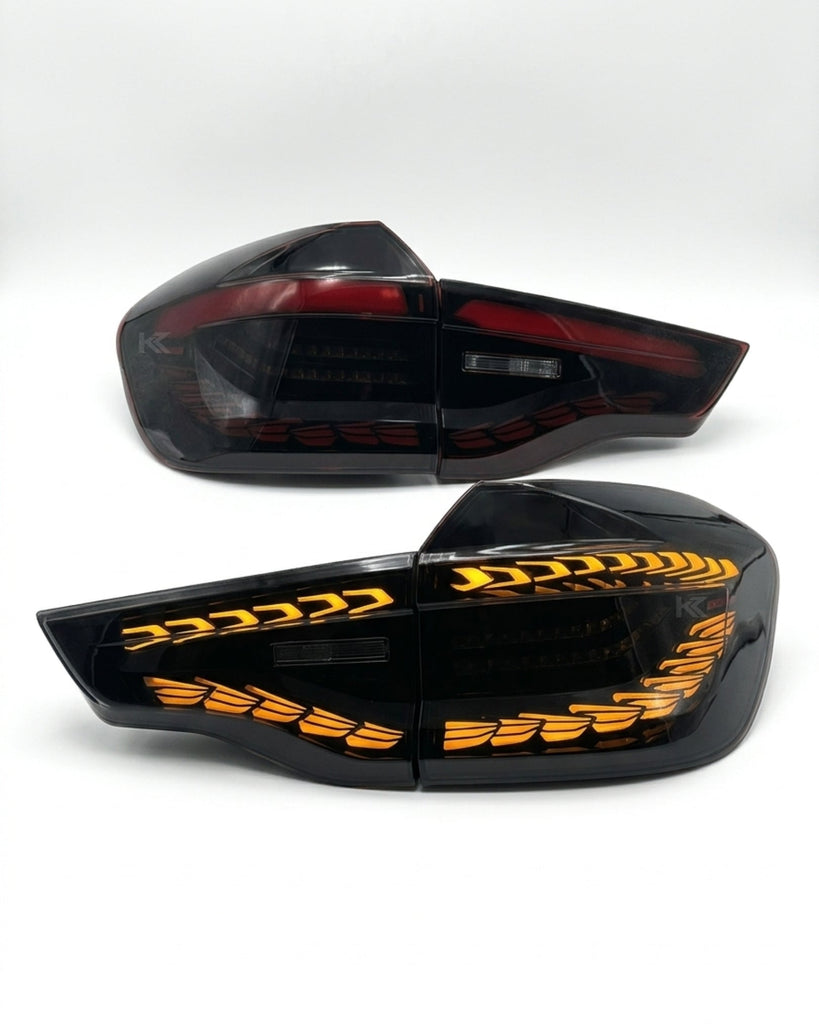 BMW X3 G01 iX3 G08 LED GTS / Dragon Scale Style Taillights (Red or Black) (2019-2022)