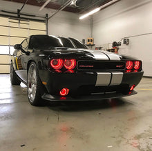 Load image into Gallery viewer, Oracle 08-14 Dodge Challenger LED Projector Headlight Halo Kit - Red