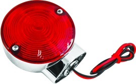 Bikers Choice 86-99 FLT FLST FXRT 2 Fillament Turn Signal Lamp W/Red lens Replaces H-D 68400-86