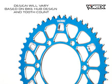 Load image into Gallery viewer, Vortex Racing V4 42 Tooth 530 Rear Sprocket - Blue