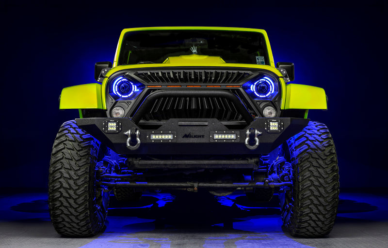 ORACLE Lighting 07-18 Jeep Wrangler JK Oculus 7in. ColorSHIFT Bi-LED Projector Headlights NO RETURNS