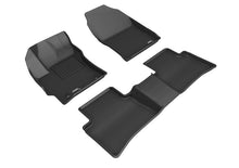 Load image into Gallery viewer, 3D MAXpider 2020-2021 Toyota Corolla Sedan Kagu 1st &amp; 2nd Row Floormats - Black