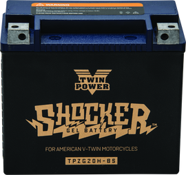 Twin Power YTX-20H Shocker Gel Battery Replaces H-D 65991-82B