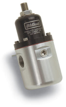 Load image into Gallery viewer, Edelbrock Fuel Pressure Regulator Carbureted 160 GPH 5-10 PSI 3/8In In/Out 3/8In Return Black