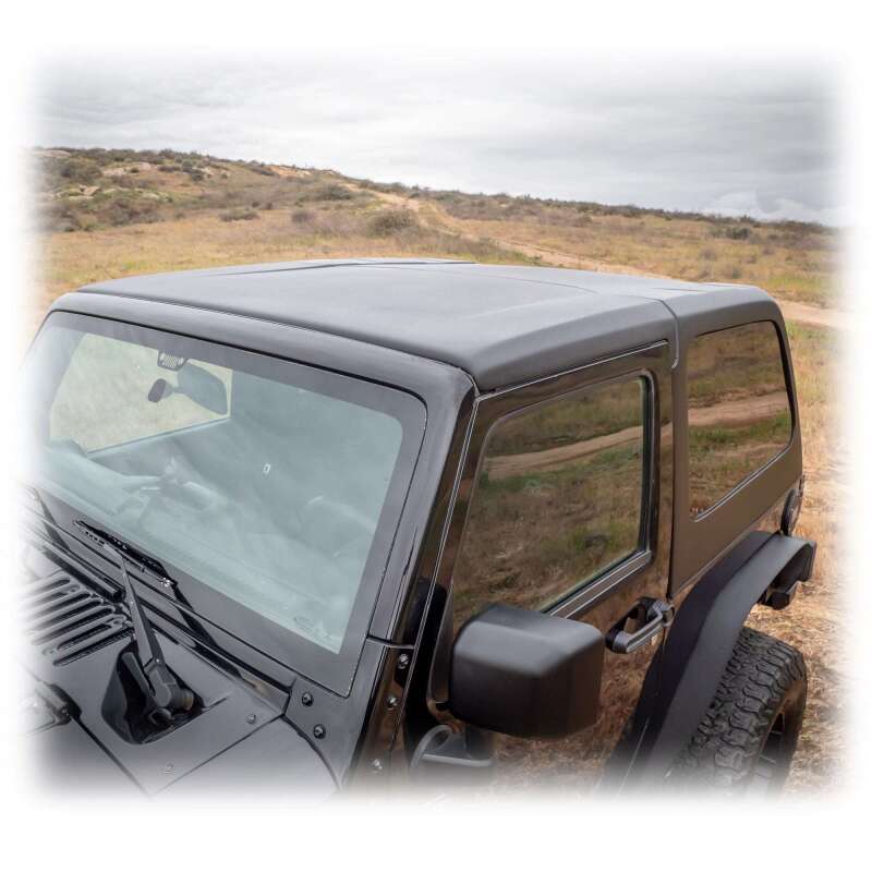 Turn Offroad 07-18 Jeep JK 2 Door Fastback Hardtop 2-Piece White