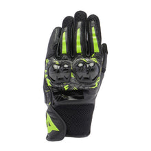 Load image into Gallery viewer, Dainese Mig 3 Unisex Leather Gloves Black/Anthracite/Yellow Fluorescent - XL