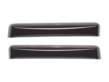 Load image into Gallery viewer, WeatherTech 19-23 Dodge RAM 1500 Rear Side Window Deflectors - Dark Tint